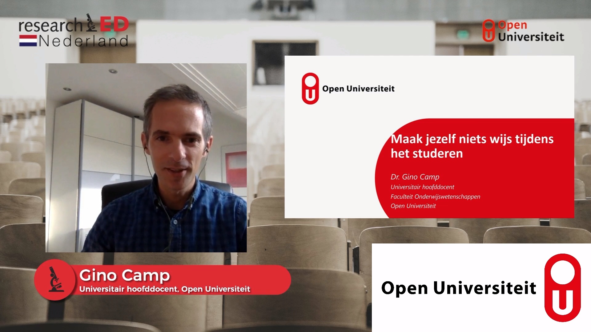 Ontmoet de onderzoeker: Gino Camp
