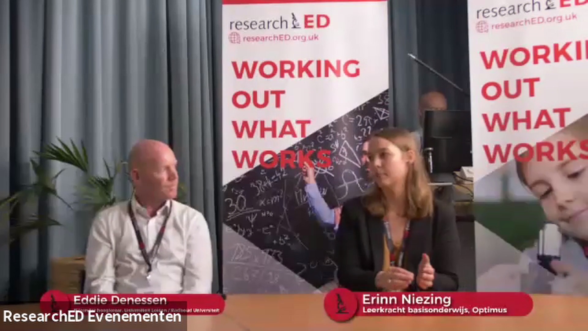 Ontmoet de onderzoeker: Eddie Denessen en Erinn Niezing