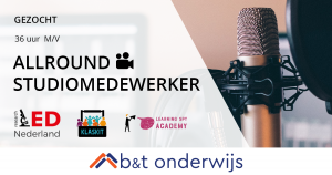 Vacature allround studiomedewerker v2